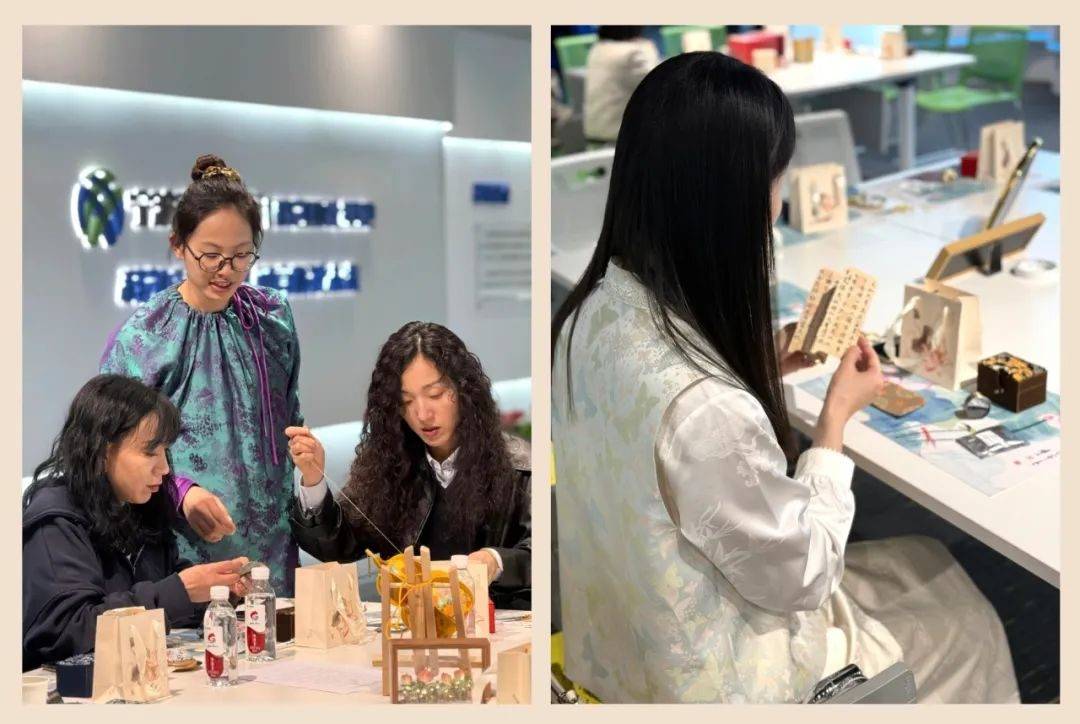 通商银行举办宋锦车载香薰制作活动CQ9电子登录邂逅传统非遗丨宁波(图3)